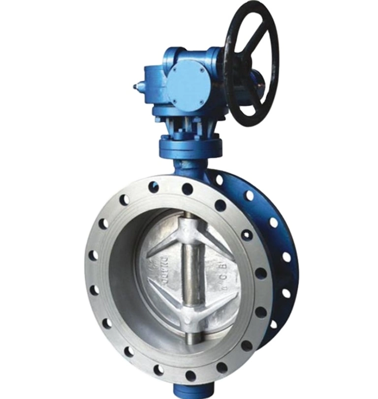 Manufacturer Water Flow Control Aluminum Alloy Butterfly Valve Double Eccentric Butterfly Valve